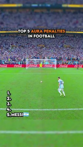 Top 5 aura penalties in football #football #penalty #fyp 