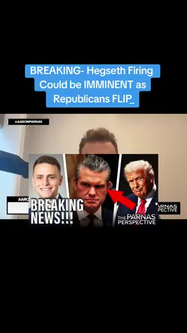 BREAKING- Hegseth Could be IMMINENT as Republicans FLIP_ #breakingnews #latestnews #donaldtrump 