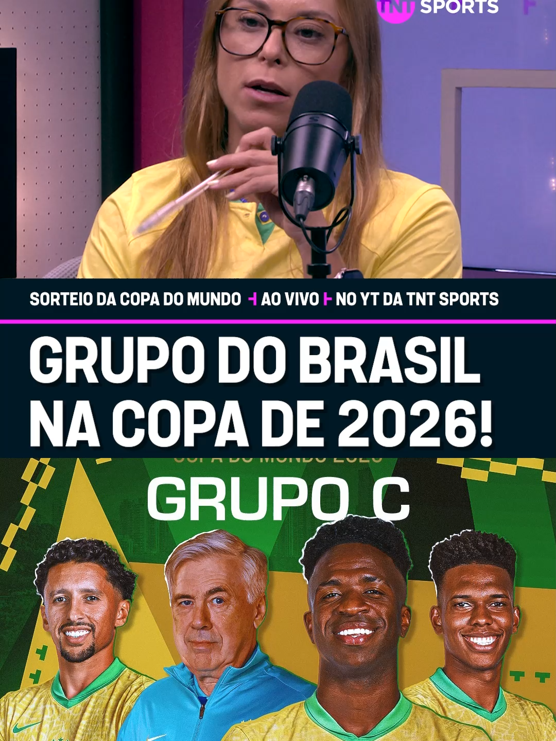 SAIU O GRUPO DO BRASIL NA COPA DO MUNDO!! 🇧🇷🇧🇷🇧🇷 Se liga na reação do nossos comentaristas com o grupo da nossa #SeleçãoBrasileira! #CopaDoMundo #tiktokesportes #foryour #fyp #BRASIL #neymar #neymarjr