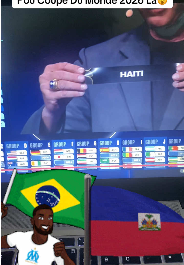 Haïti Nan Menm Gwoup ak Brésil Pou Coupe Du Monde 2026 La😵 #annswivplus #sakitzenlakay #brasil #haiti #fifa 
