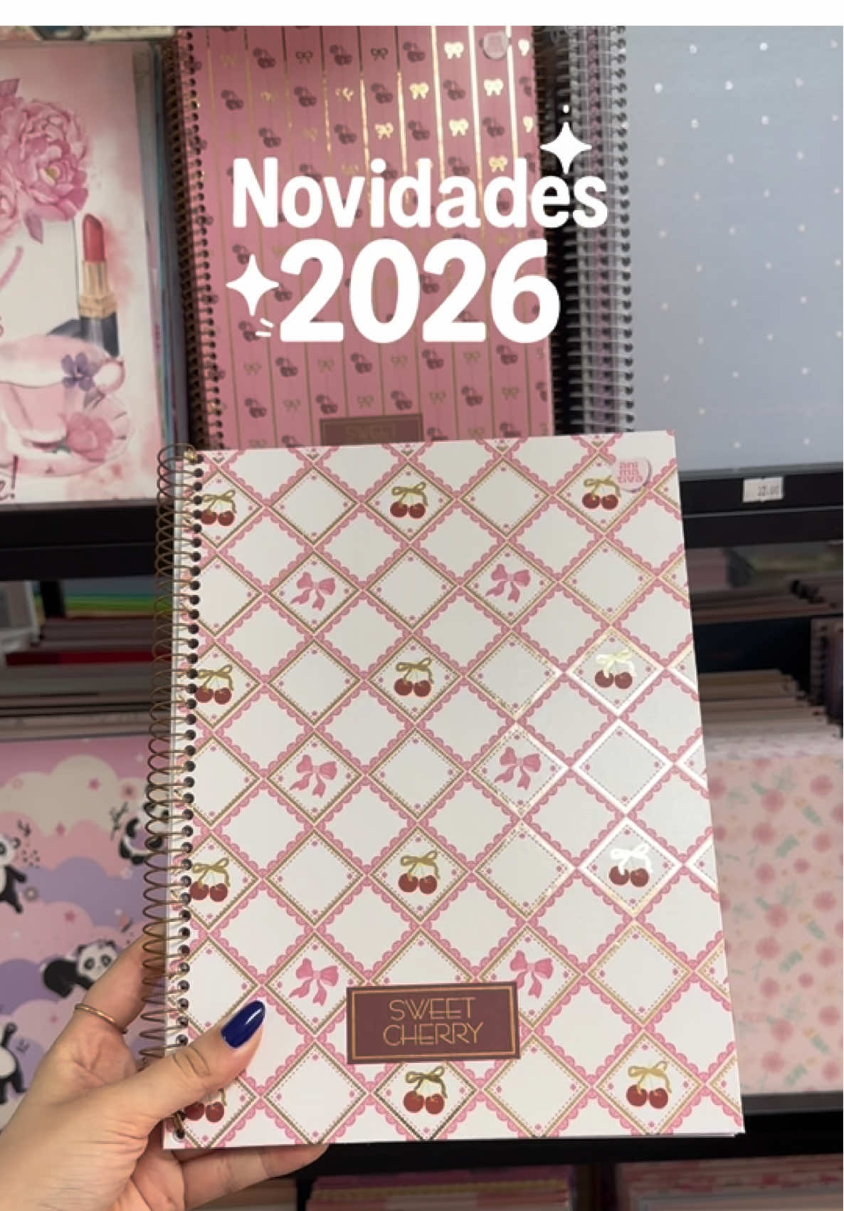Preparados para se apaixonar pelos cadernos de 2026? 💗