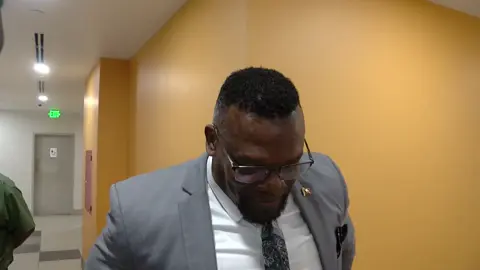 Homeland Security Minister Roger Alexander addresses concerns over the radar in Tobago