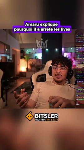 Amaru explique pour il a arrêté les lives #amaru #clipsdetwitch 