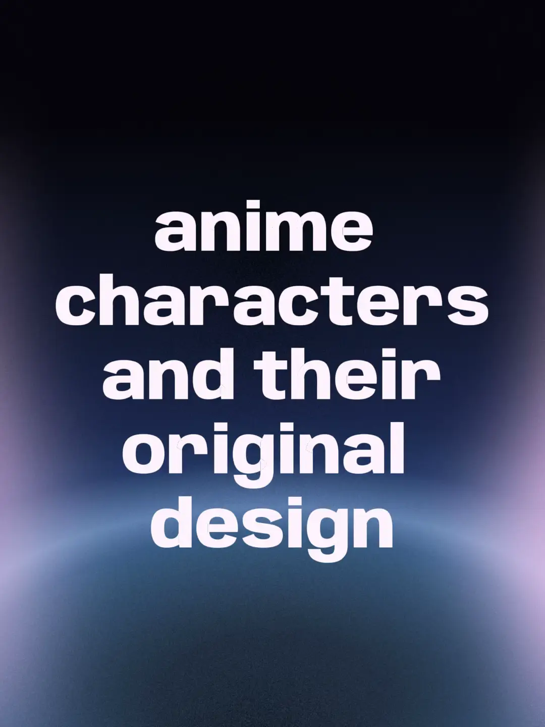 anime characters and their original design! #originaldesign #deathnote #narutoshippuden #demonslayer #xycba 