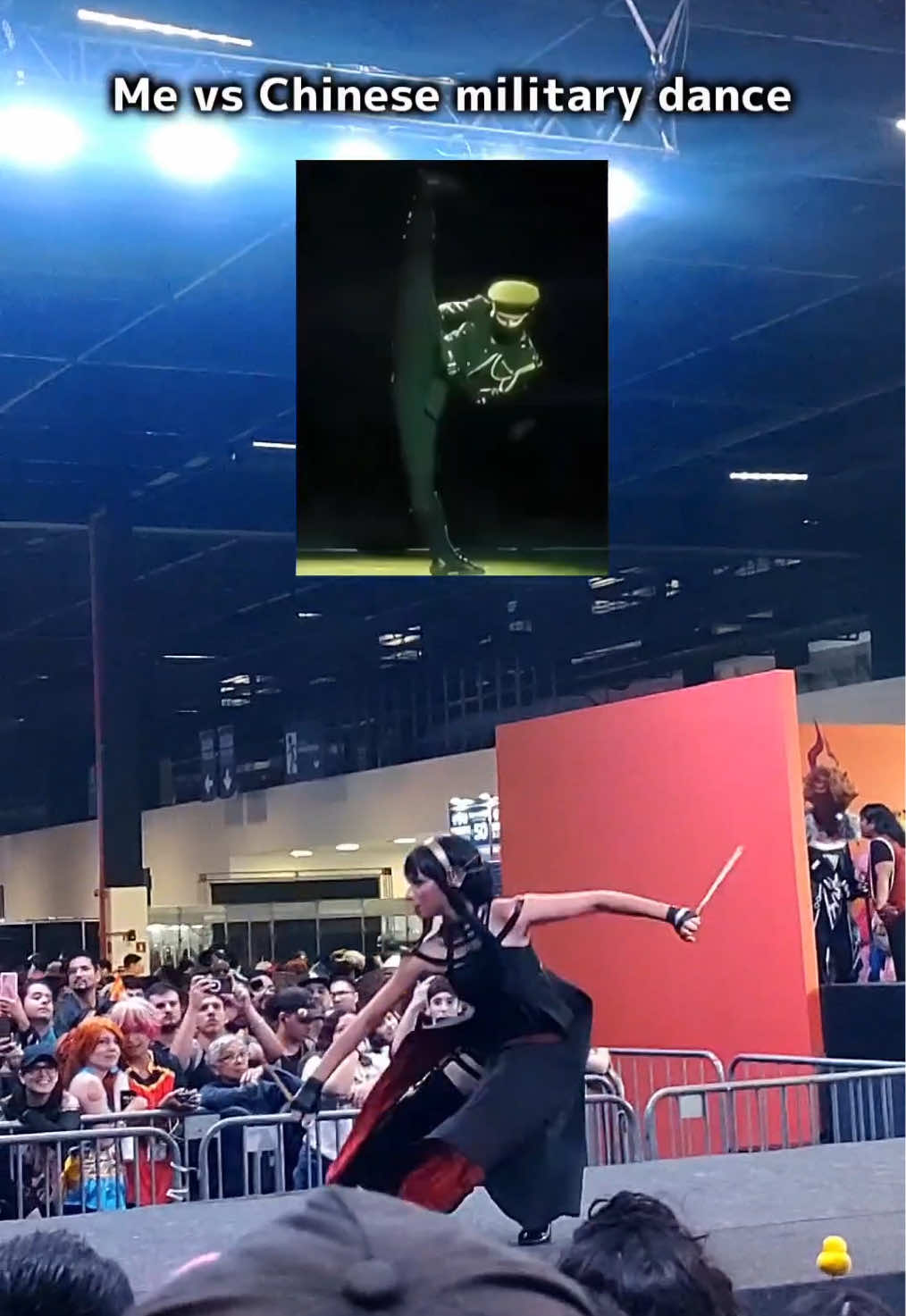 Num salto agulha ainda ♥️💅 Video by: @Hikari #Cosplay #chinesemilitarydance #trend #yorforgercosplay #paravoce 