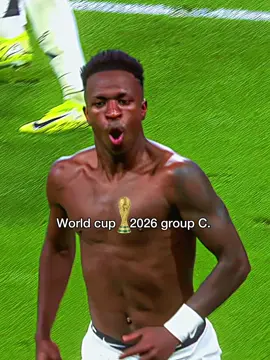 World Cup 2026 group C.#worldcup #brasil #maroco #haiti #Scotland 