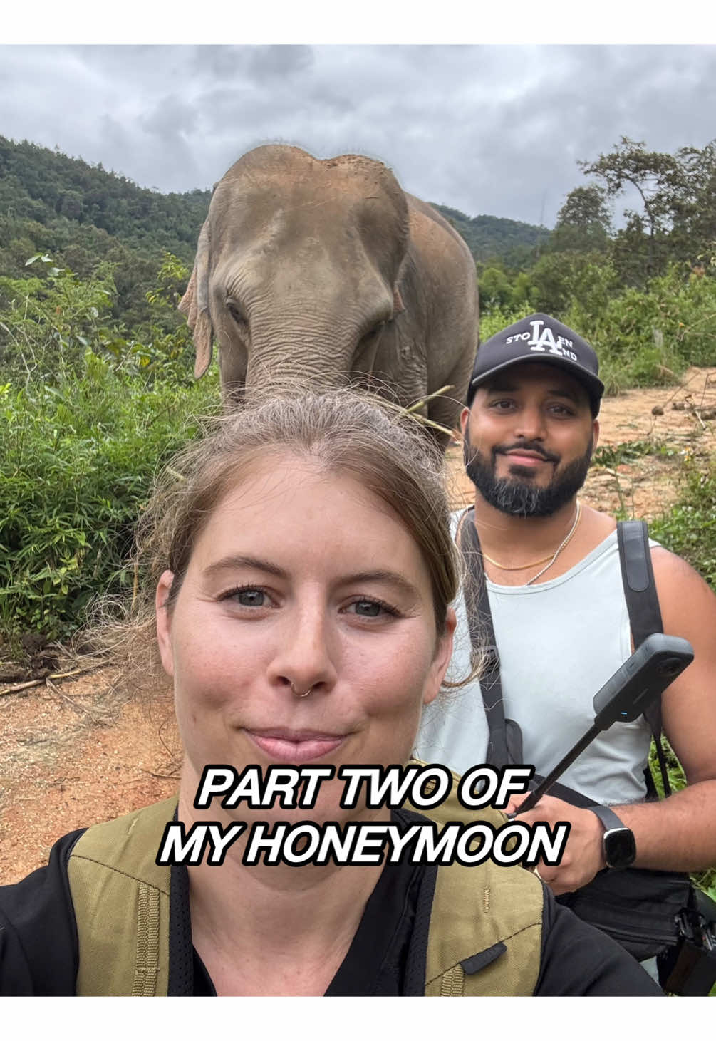 This was hands down my favorite part of my honeymoon!!  #honeymoon #chiangmai #thailand 