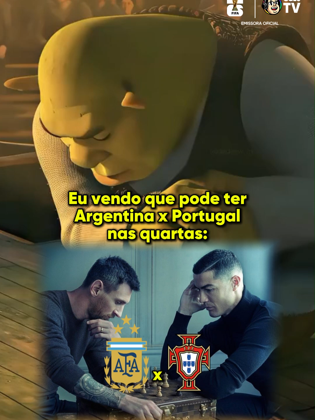 Por favor, Deus. 🙏 🇧🇷🔗 COPA DO MUNDO 2026 É NA CAZÉTV! DO NOSSO JEITO! VAI SER ÉPICO! BORA COPAR COM A GENTE! #Sorteio #Argentina #Messi #CristianoRonaldo #CopaNaCazéTV #CoberturaCazéTV #Portugal
