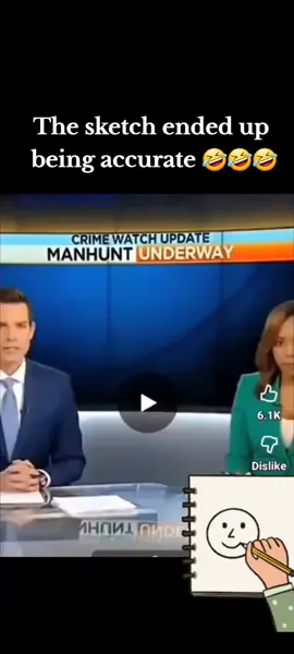 The sketch ended up being accurate 🤣🤣🤣 #sketch #police #funny #fyp #foryoupage 