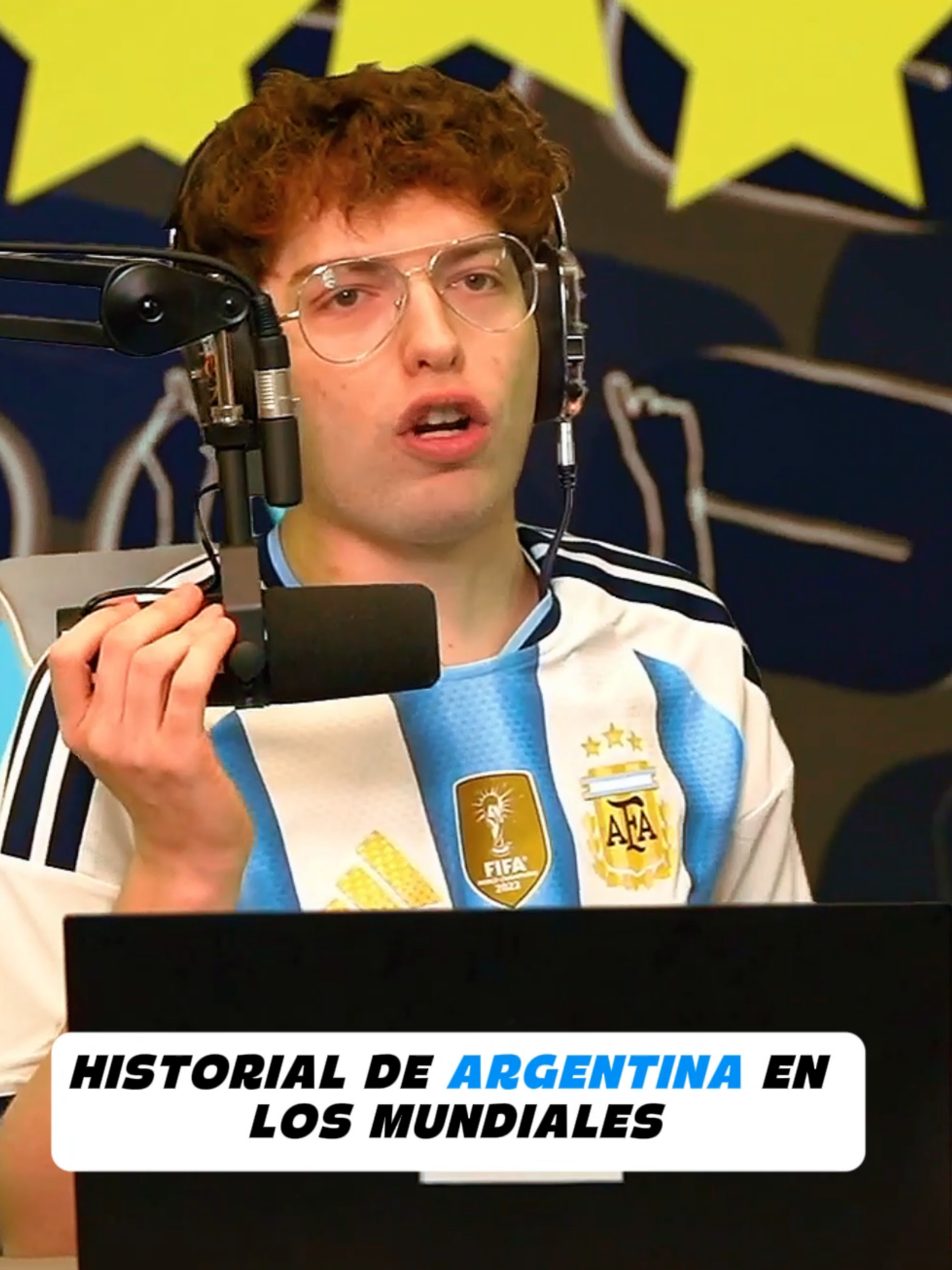 HISTORIAL DE ARGENTINA EN LOS MUNDIALES#davoxeneize #mundial2026 #sorteomundial