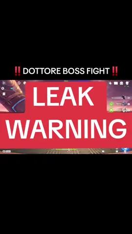 DOTTORE'S BOSS FIGHT?? HOLY FIRE #dottore #GenshinImpact #fyp 