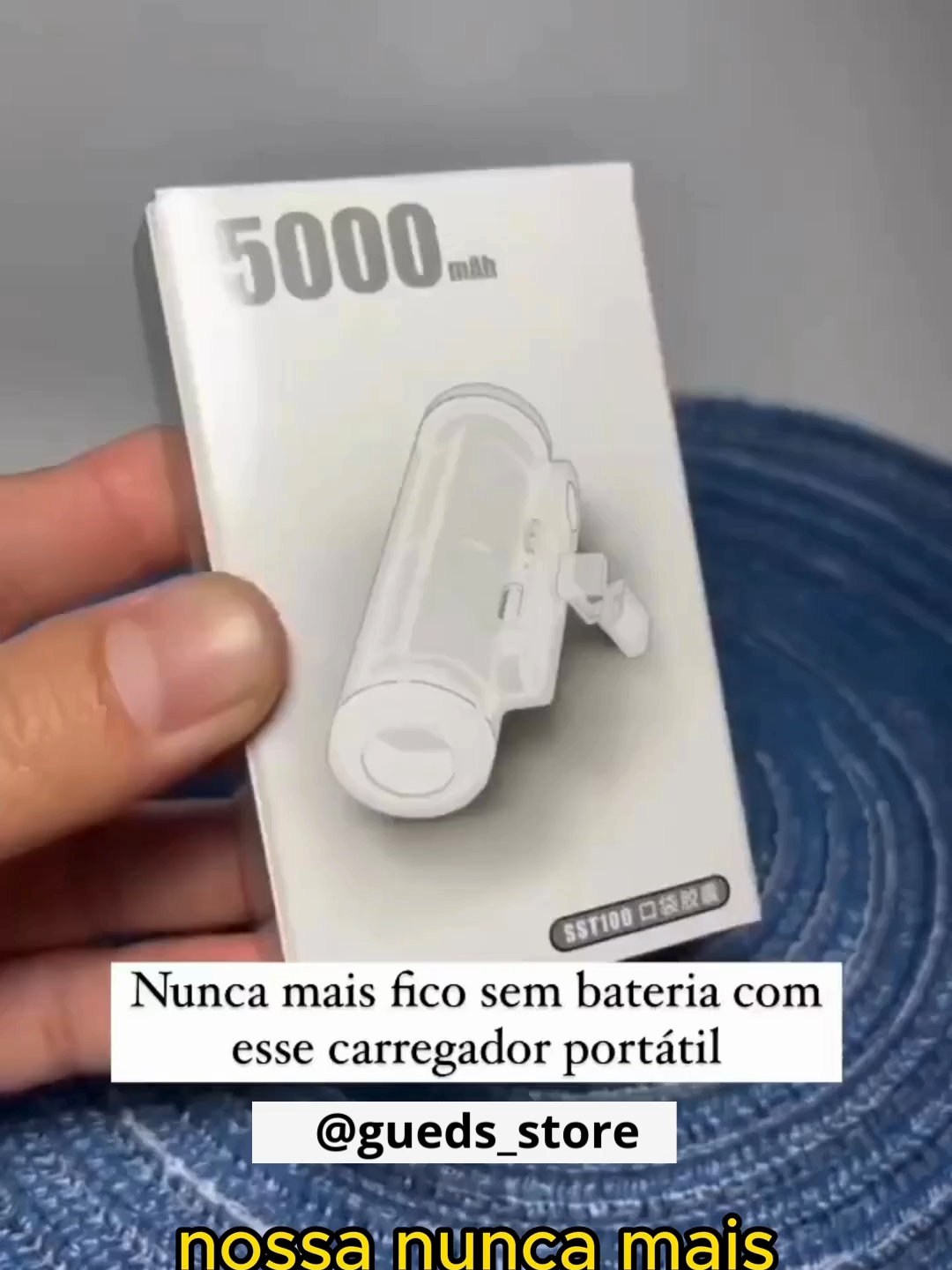 Bateria extra sempre à mão! 🔋⚡ Mini carregador portátil 5000mAh com display digital, recarregável, super leve e compatível com iPhone e Android. Potência de 20W pra recarga rápida onde estiver! 📱🚀 #CarregadorPortátil #PowerBank #BateriaExterna #CarregadorRápido #USB20W #iPhone #Android #TecnologiaÚtil #DicaTech #TikTokBrasil