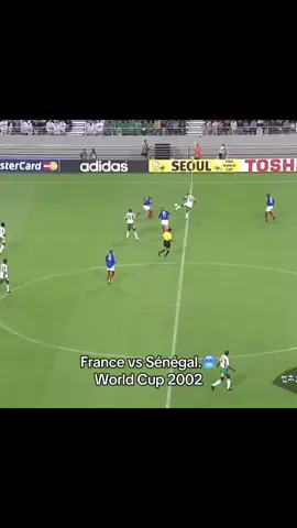 France vs Sénégal 🥶🥶world cup 2002.But what a match #france #senegal #worldcup2026 #football #soccertiktok 