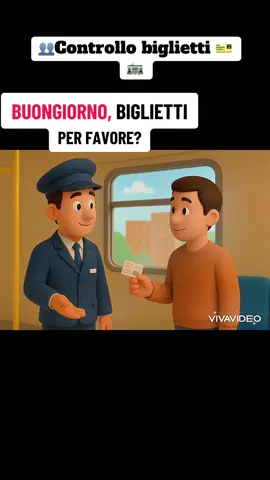 👥Controllo biglietti 🎫 🚋 “Controllo biglietti al tram: semplice, veloce e senza stress… basta avere il tuo biglietto pronto! ✅” #educacion #facilefacile #imparacontiktok #italiantiktok #learnwithme 