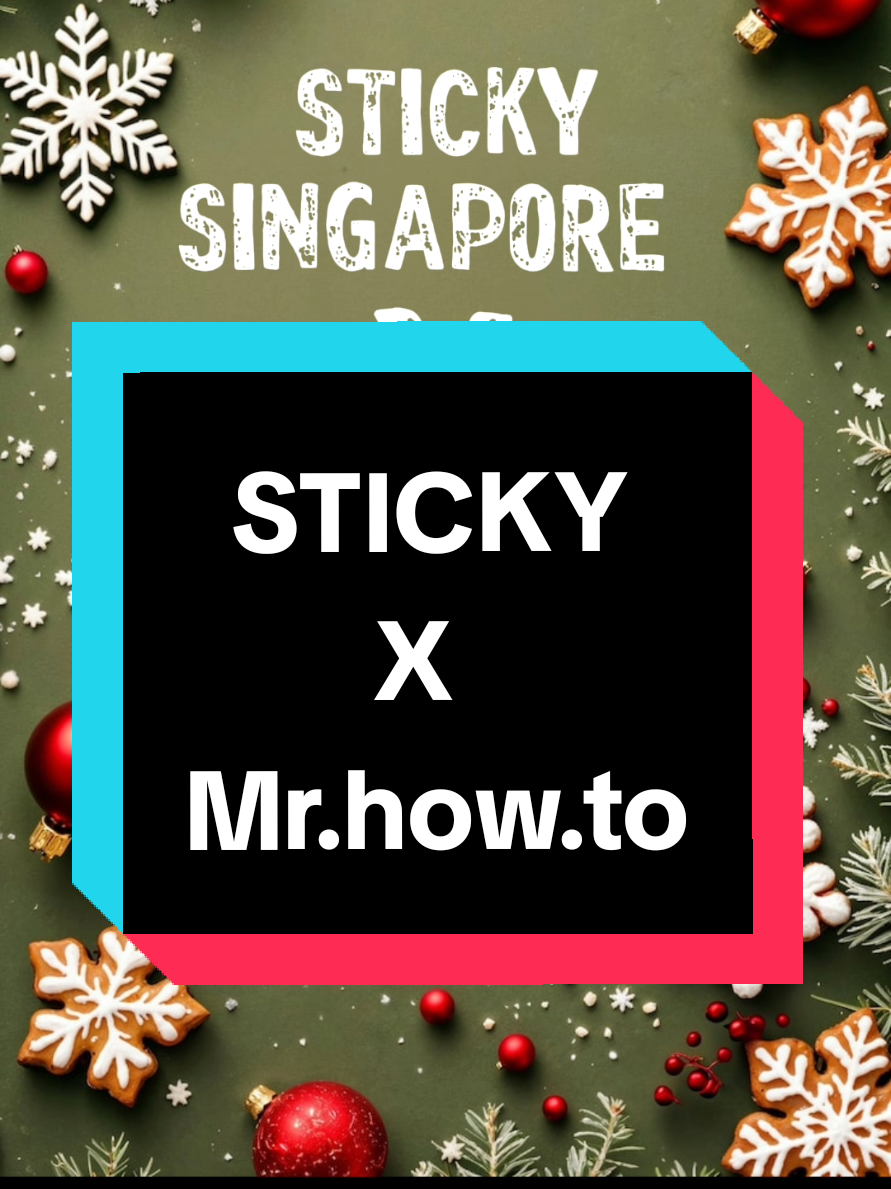 Replying to @topvalesg  how to bring joy to people during this festival season thank you so much @stickysingapore for those amazing Candies!! #mrhowto #stickysingapore #christmas #santaclaus #fypシ゚ 