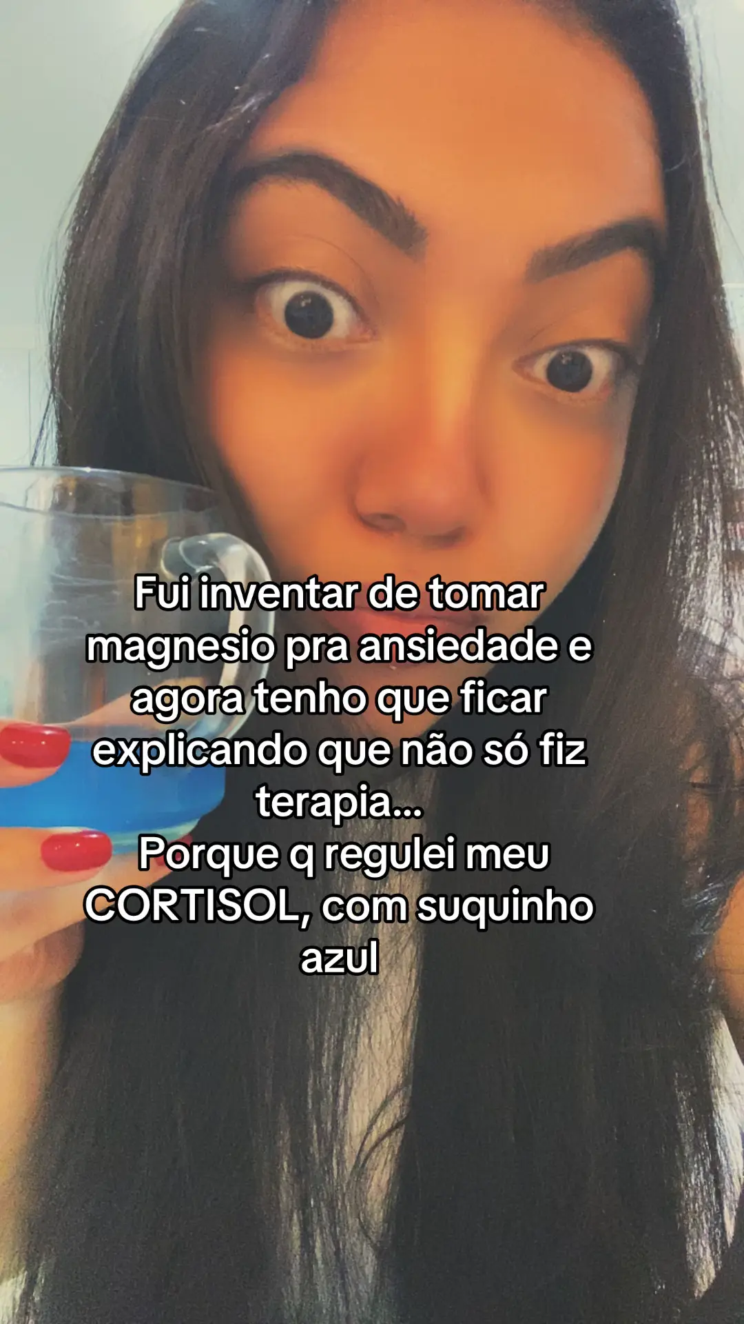Sem acreditar #magnesio #ansiedade #