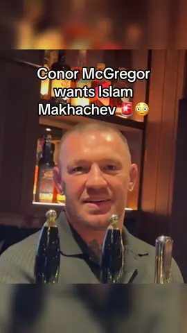 Conor McGregor wants to challenge Islam Makhachev for his 170-lb title 😳 #conormcgregor #islammakhachev #UFC 