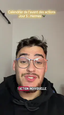Calendrier de l’avent des actions  Jour 5 : Hermes 🐎