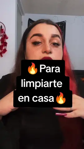 PARA LIMPIARTE EN CASA #witch #witchcraft #witchlife #witchtok #bruja 