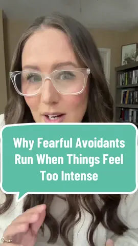 Fearful avoidants will run when there is emotional intensity in a relationship, whether it’s good or bad! #fearfulavoidant #avoidant #attachmentstyle #Relationship #relationshipadvice 