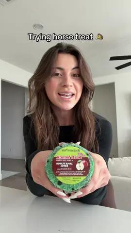 would you try this horse treat? 🐴👀 #trending #horse #horsetreat #fyp 