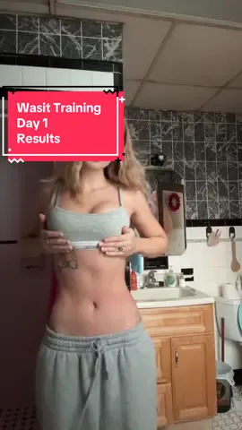 #waisttrainingjourney #fyp 