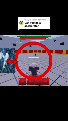 Replying to @aiden Accelerator 120-0 red combo with VA #accelerator #aba #roblox #ascientificrailgun 