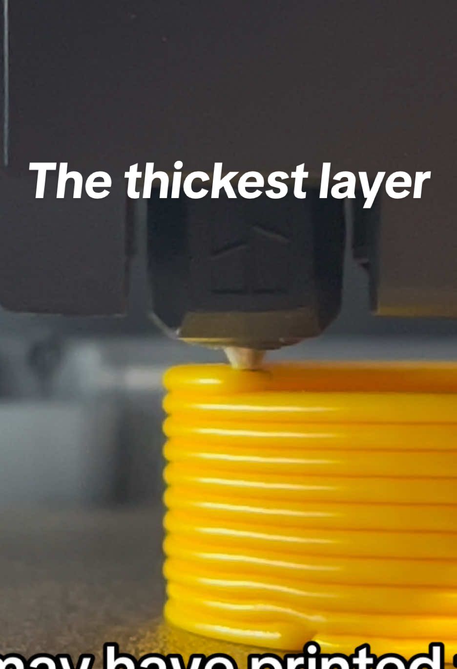Pushing 3D Prints to the Limit: Max Wall & Layer Thickness @BAMBULAB Official #3Dprinting #3Dprint #3Dprinter #FDM #layerheight #wallthickness #maker #engineering #tikTokTech