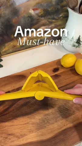 This lemon squeezer is a must-have! #amazon #amazonfinds 