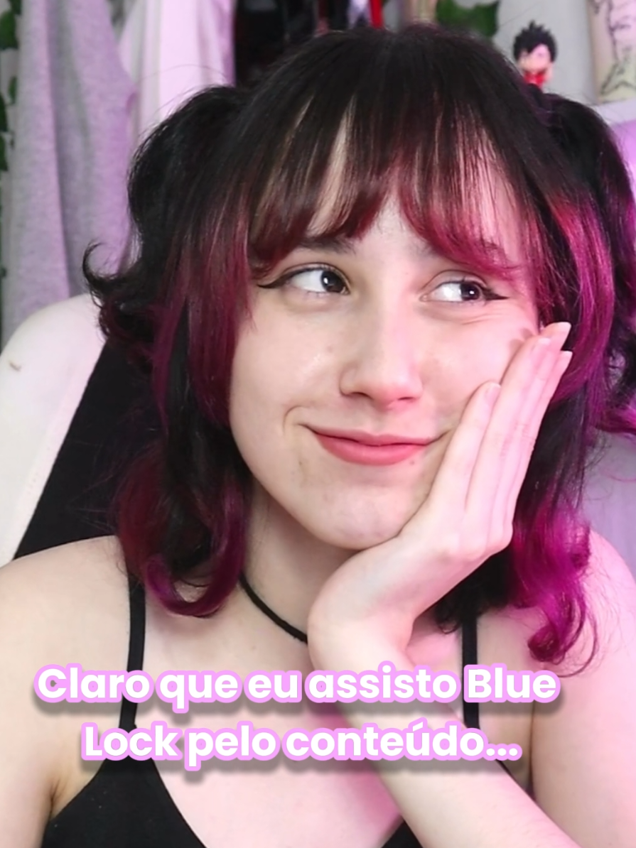 Claro que eu assisto Blue Lock pelo conteúdo... #anime #bluelock #geek #nerd #pov 