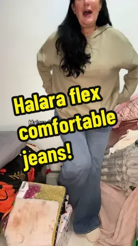 I’ve honestly chucked all my other jeans away — these are SO comfy! No buttons, no zips digging in, just soft, stretchy, legging-style jeans that feel like wearing PJs. Perfect for everyday wear. #halarajeans #halara #halarauk #giftideas #tiktokmademebuyit @Halara UK Shop 