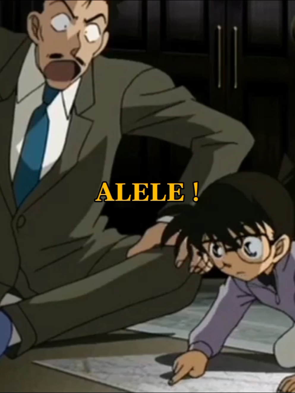 alele ! #alele #المحقق_كونان  #sayyourstupidline #detectiveconan #fyp 