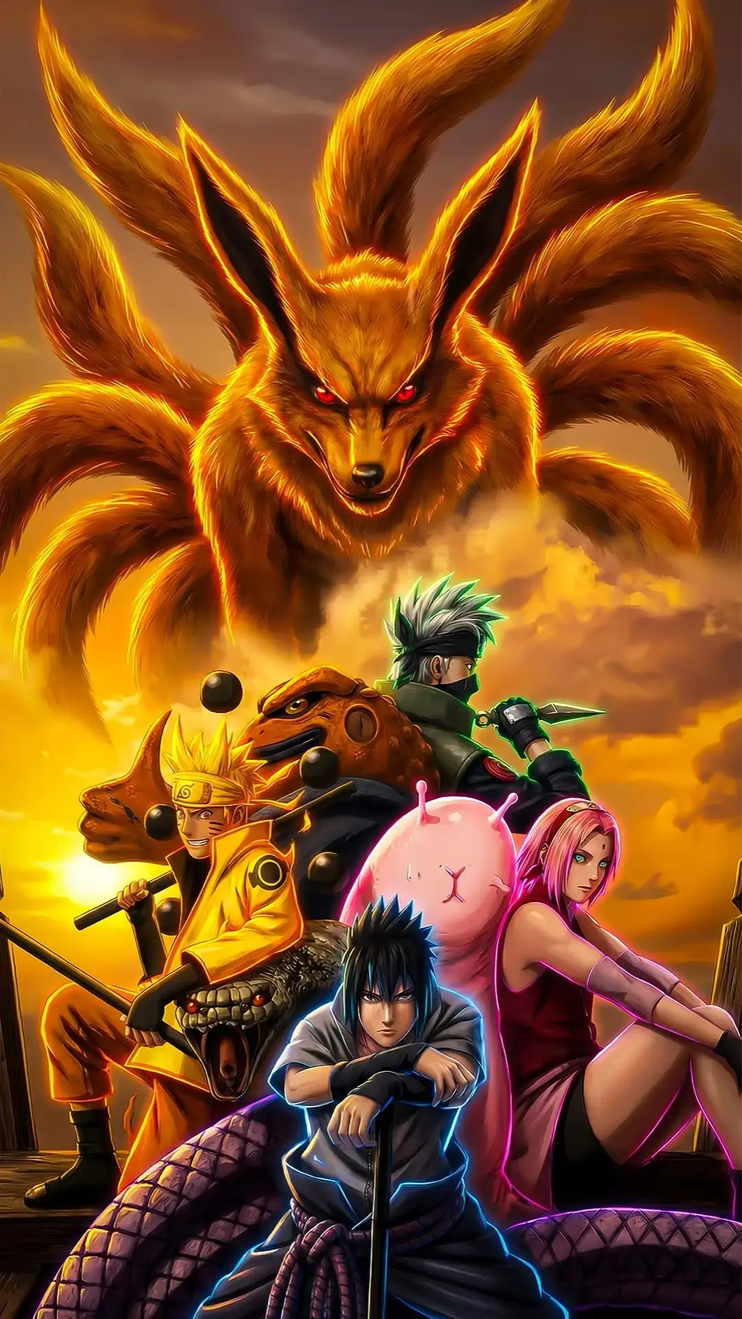 NARUTO 🦊❤️ #narutouzumaki #narutoshippuden #wallpaper #fondosdepantalla #animewallpaper 