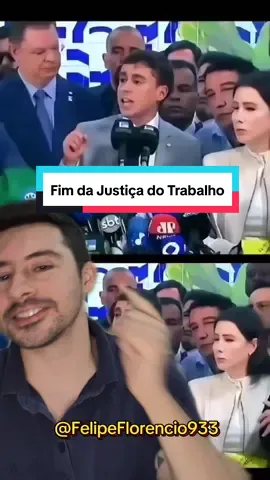 Nikolas Ferreira e o Bolsonarismo querem o FIM da Justiça do Trabalho e do Ministério Público do Trabalho. 