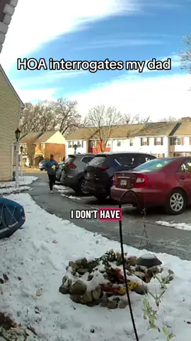 Yo she’s lucky it wasn’t my mom #hoa #karen #doorbell #interrogation #neighbor 