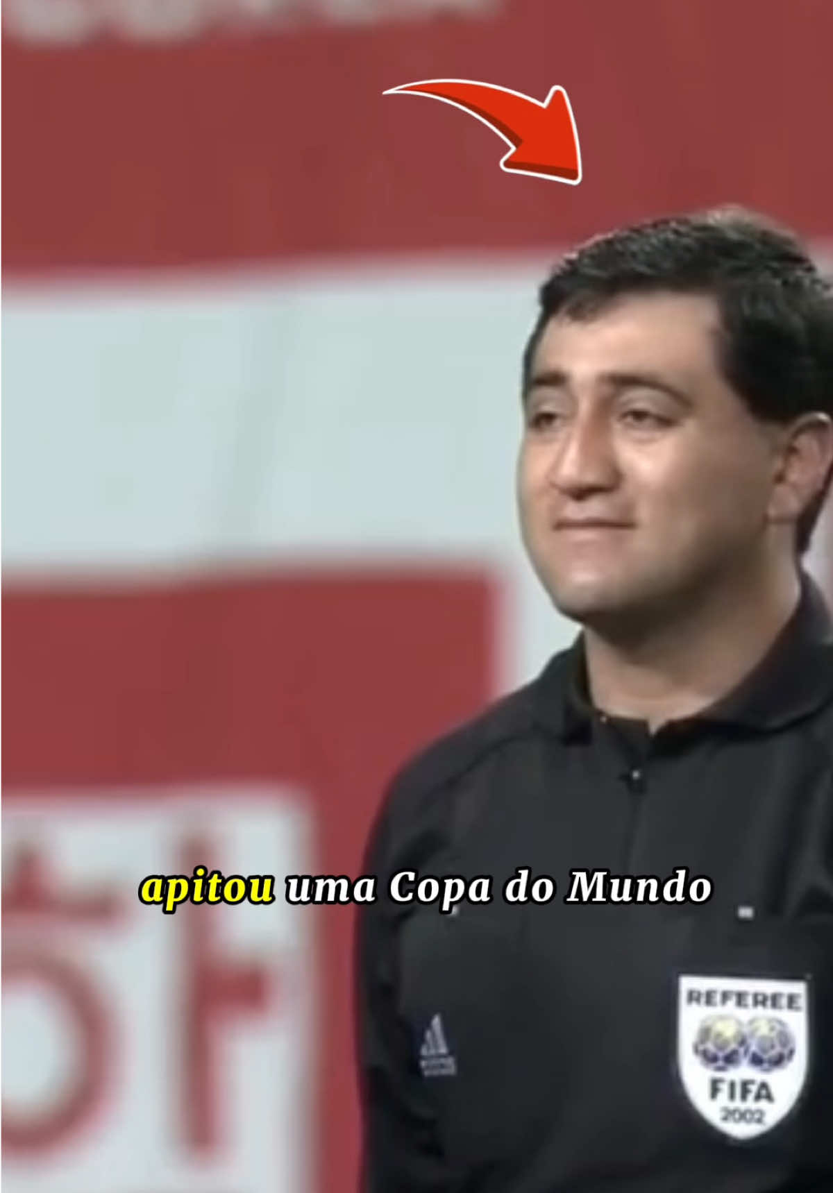A HISTÓRIA do árbitro que APITOU uma copa do mundo e foi PRESO 🤯 #futebol #copadomundo 