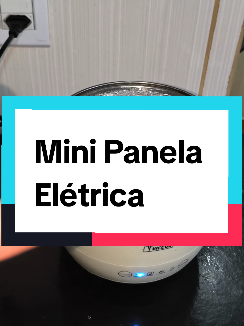 Mini panela elétrica  #tiktokshop #fy #panelaeletrica #panelaeletricadearroz 