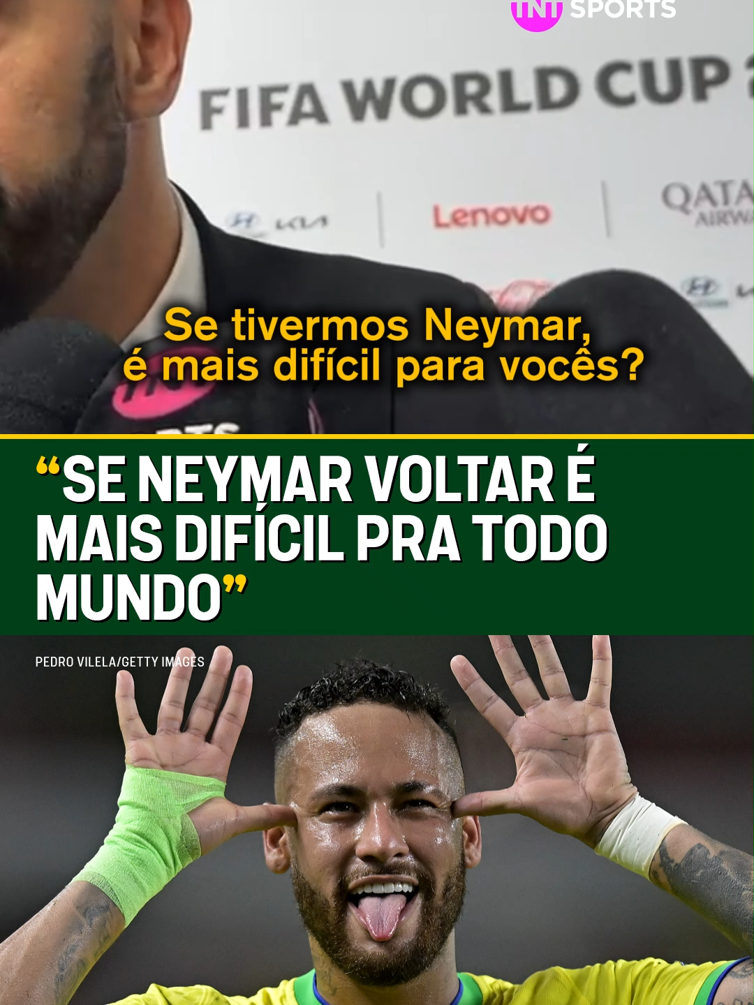 TREINADOR DO MARROCOS TÁ COM MEDO DO NEYMAR!! 👀🇧🇷 Walid Regragui disse que se o camisa 10 voltar pra #SeleçãoBrasileira complica a vida de todo mundo! #CopaDoMundo #tiktokesportes #foryour #fyp #BRASIL #neymar #neymarjr