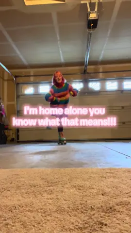 THIS IS SO NICHE BUT HAZBIN ROLLER SKATING IN THE GARAGE MOMENT IS S I C K ⭐️ #dingding 