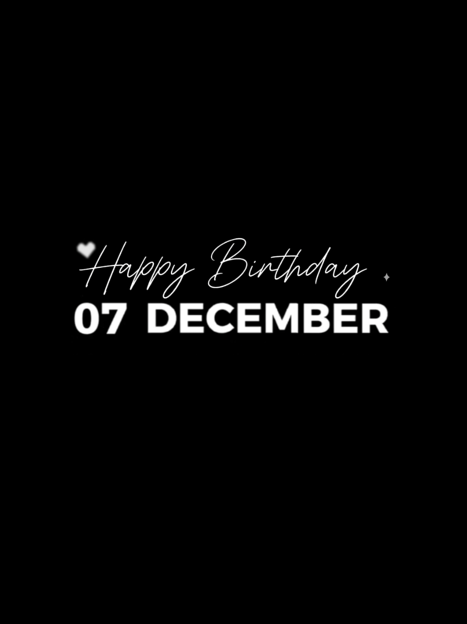 Happy Birthday, i love you. 07 December 2025 - Ordinary Just click 