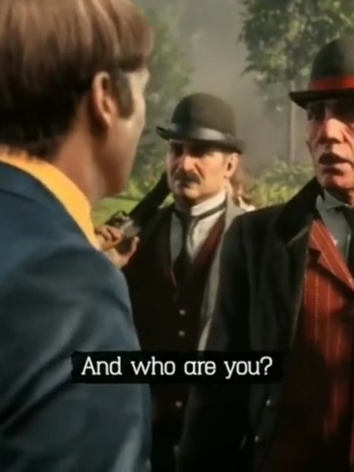 Better Call Saul as a cowboy lawyer in Red Dead Redemption 2?! 😂 Saul Goodman breaks the Wild West law game like only he can! #BetterCallSaul #SaulGoodman #RedDeadRedemption2 #RDR2 #Gaming #GamingTikTok #Funny #Viral #TikTokGaming #WildWest #Lawyer