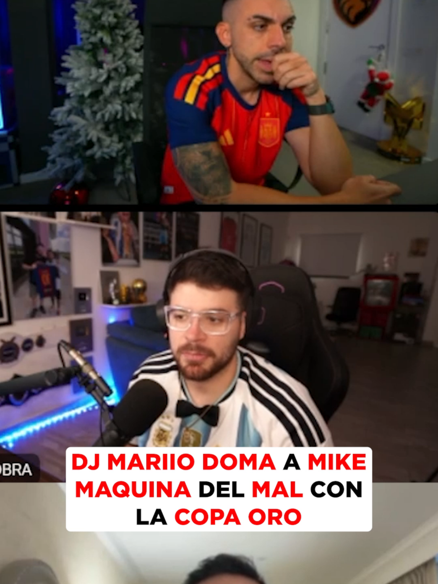 DJ MARIIO DOMA A MIKE MAQUINA DEL MAL CON LA COPA ORO #argentina #davooxeneize #lacobraaa #mundial2026 #kick #twitch #worldcup2026 #mikemaquinadelmal #mexico #djmariio #españa