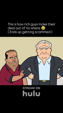 Rich guys Making their deals 😉 #richguy #universalbasicguys #hulu 