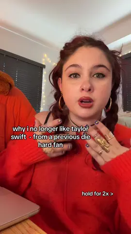 why i no longer like taylor swift (from a previous die hard fan)  i also could say so much about her uh.. MAGA tendencies but that’s another video  *again this is just MY opinion! anyone who still loves her, that is completely fine (: #fyp #taylorswift #videoessaytok 