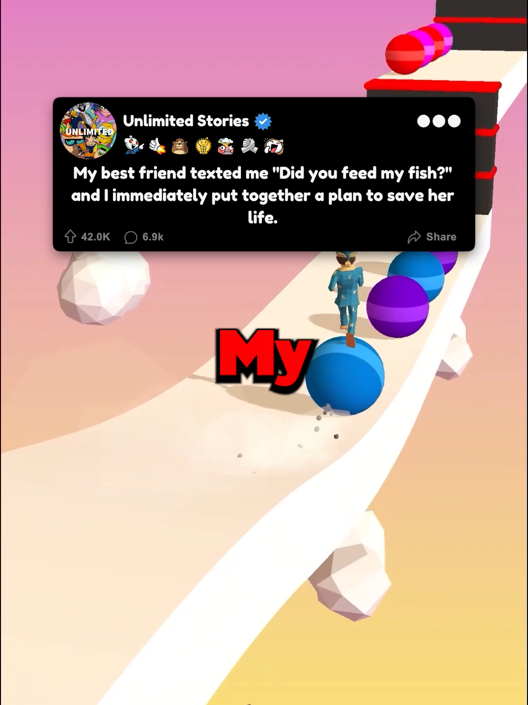 My best friend texted me 