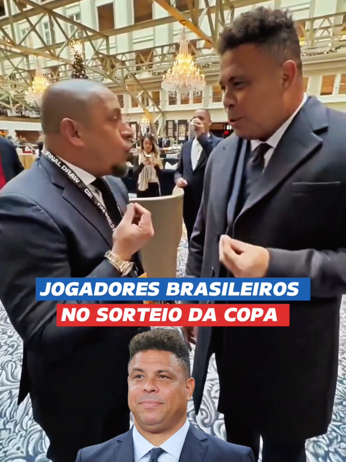 Jogadores brasileiros que foram ao sorteio da Copa do Mundo 🇧🇷 #selecaobrasileira #fifaworldcup #copadomundo #futebolbrasileiro 