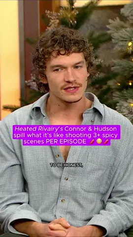 If you’ve been watching #heatedrivalry you already know: it’s two hockey rivals, one VERY spicy slow burn, and three “how are we allowed to air this?” moments per episode. 🌶️🔥 #connorstorrie says being bffs with #hudsonwilliams irl makes filming the spice easier – which is actually so wholesome. 😭 What’s your favourite moment of the show so far? 👇 Catch new episodes every Friday on @cravecanada! Watch our entire convo with Connor and Hudson at the link in bio. 🔗 @heatedrivalrycrave