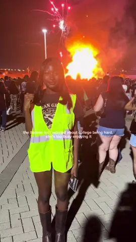 who said college you cant have fun and be an academic scholar??