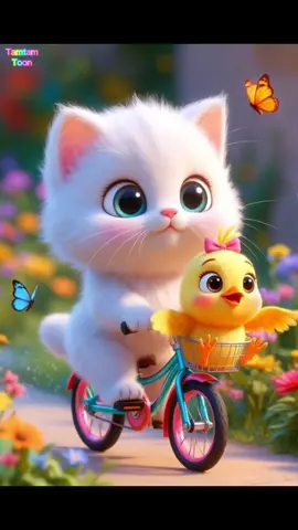 🐥 😸 كوتوموتو ياحلوة يابطة اغاني كرتون ممتعة للأطفال🌹