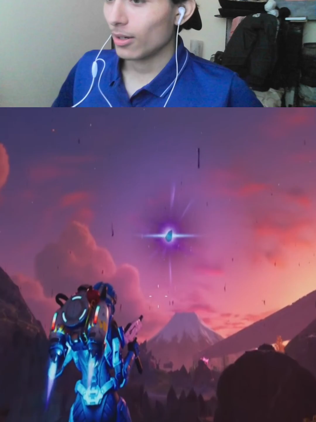 El fragmento del Punto Cero aparece  Fortnite#fortnite #fortniteevento #reaccion